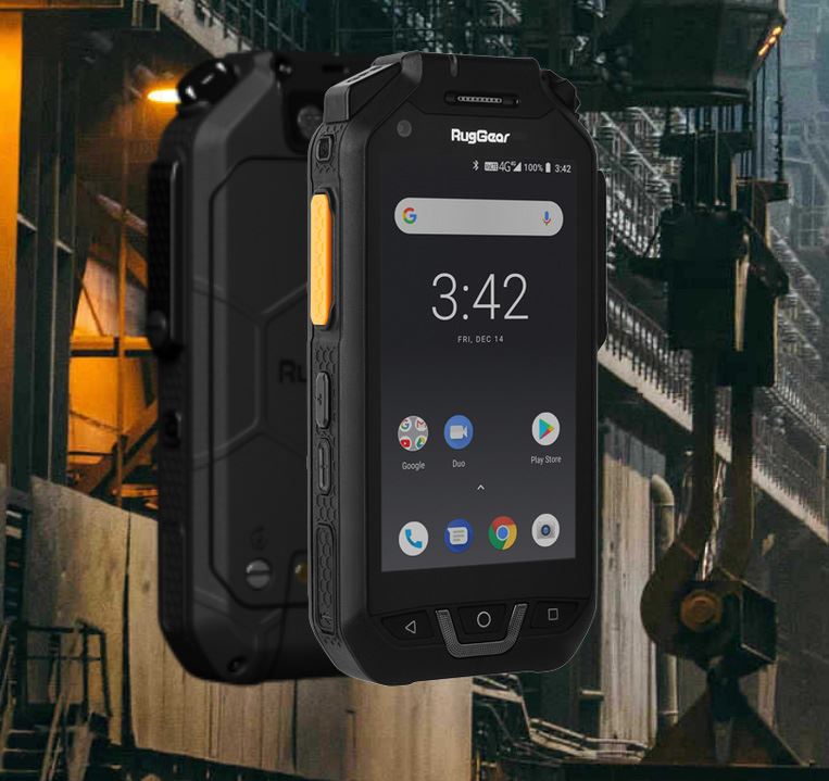 RugGear RG725 Android Smartphone Push To Talk Over Cellular Device